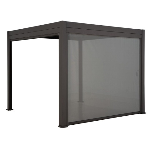 Tenda a Rullo per Pergola Ocean – Lato 3,6 m Antracite, Bianco o seta